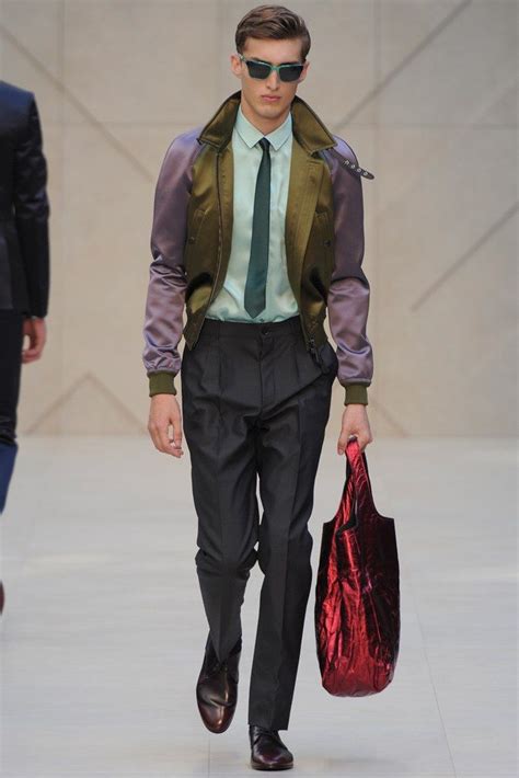 2013 burberry shiny|Burberry Spring 2013 Menswear Collection .